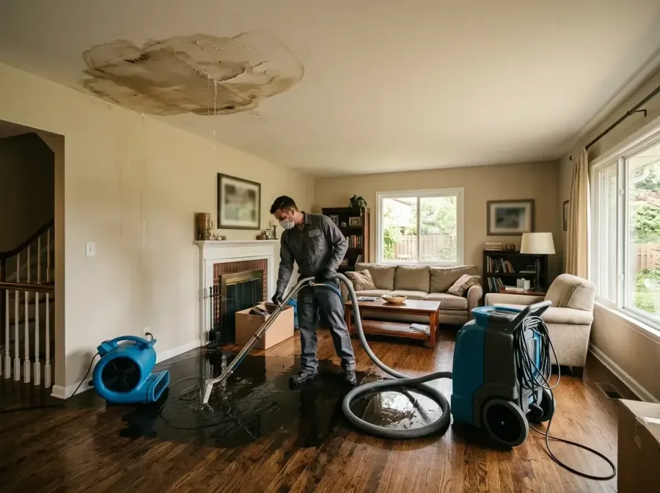 attic-pipe-burst-ceiling-drip-008 — frequently asked questions, Water Damage Restoration & Carpet Care in Highgrove, CA